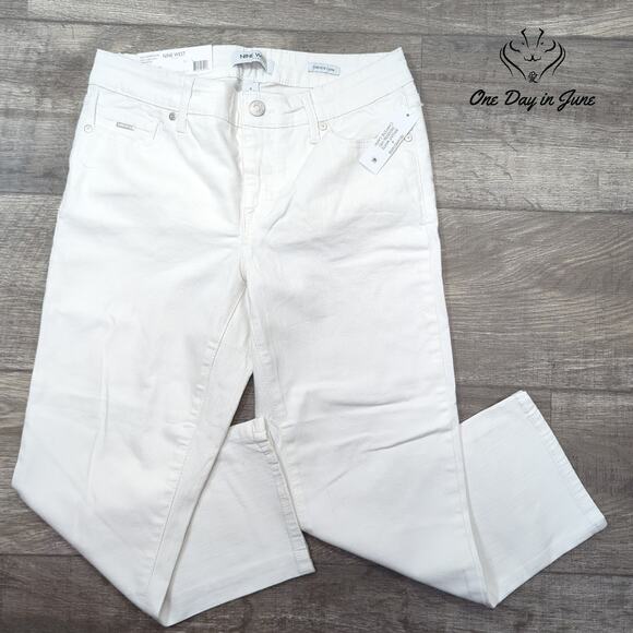 Nine West Chrystie Capri Jeans Size 4 - Picture 1 of 6